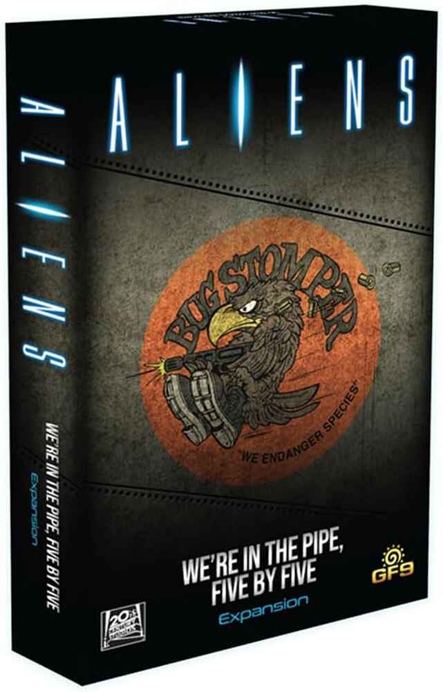Aliens: We're In The Pipe, Five By Five Expansion Board Game