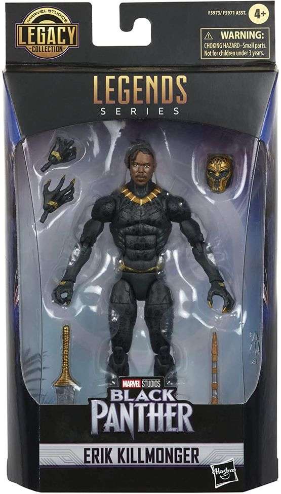 Marvel Legends Black Panther Legacy Collection Erik Killmonger 6 Inch Action Figure - figurineforall.ca