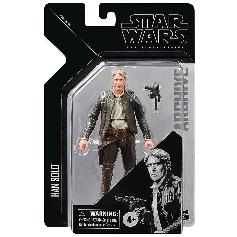 Star Wars The Black Series Archive Han Solo 6 Inch Action Figure