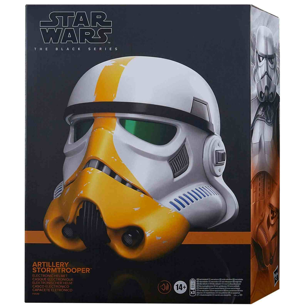 Star Wars The Black Series Artillery Stormtrooper Electronic Helmet