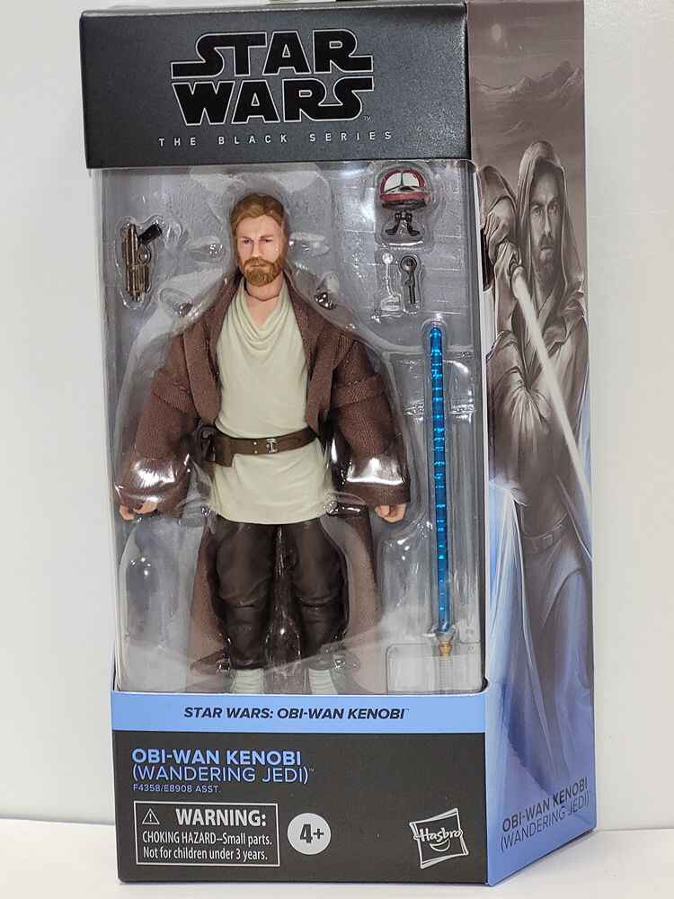 Star Wars The Black Series OBI-Wan Kenobi (Wandering Jedi) 6 Inch Action Figure