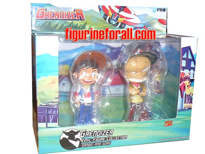 Grendizer (Goldorak) Danbei and Goro 6 Inch Exclusive 2 Pack Action Figure - figurineforall.ca