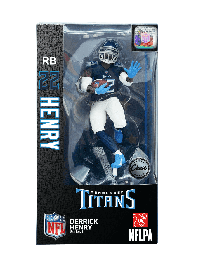 NFL Football Wave 1 Derrick Henry Tennessee Titans 6 Inch Chase Action Figure - figurineforall.ca