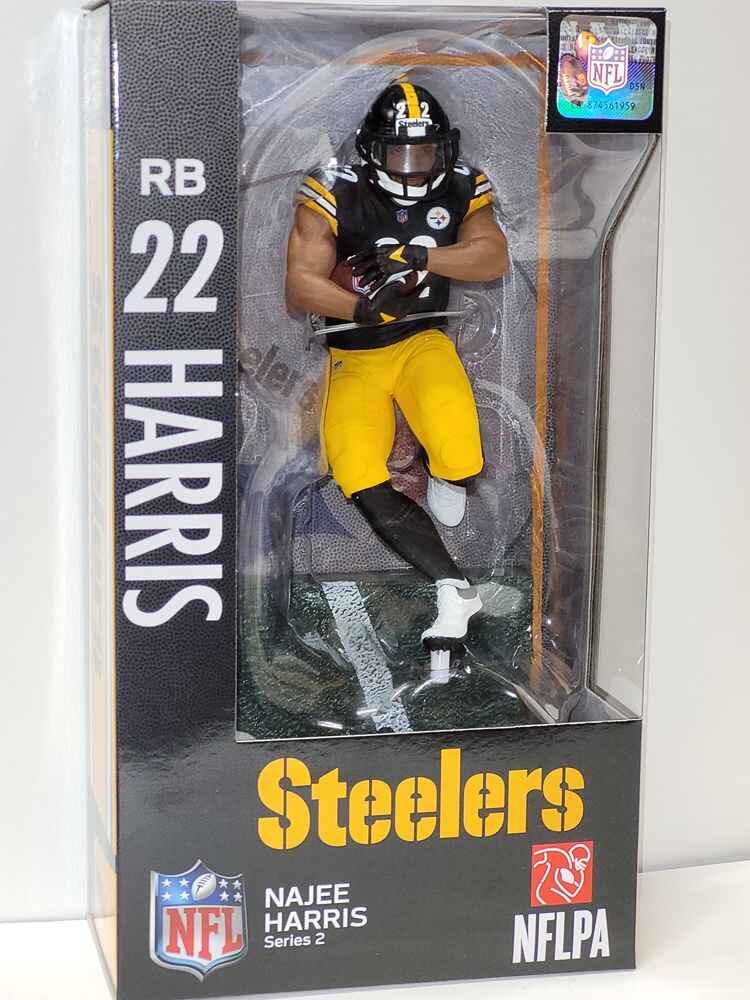 NFL Football Wave 2 Najee Harris Pittsburgh Steelers 7 Inch Action Figure - figurineforall.ca