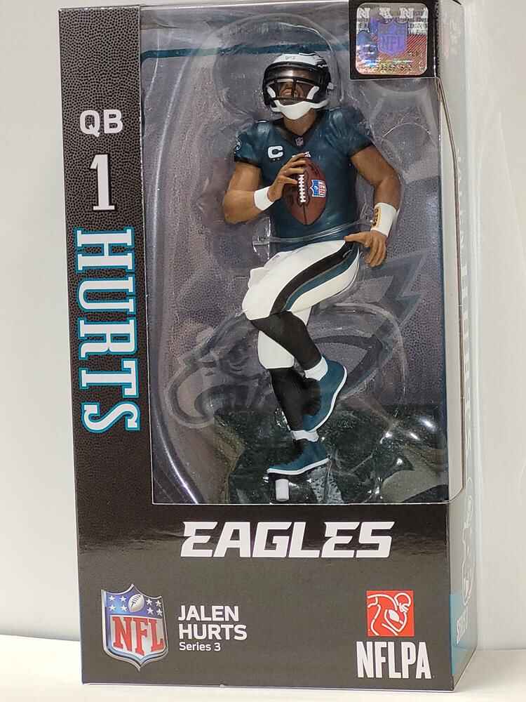 NFL Football Series 3 Jalen Hurts Philadelphia Eagles 7 Inch Action Figure - figurineforall.ca