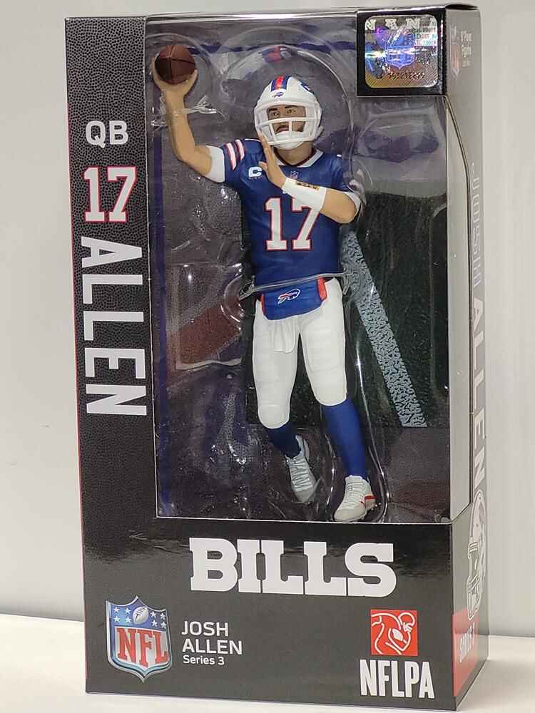 NFL Football Series 3 Josh Allen Buffalo Bills 7 Inch Action Figure - figurineforall.ca