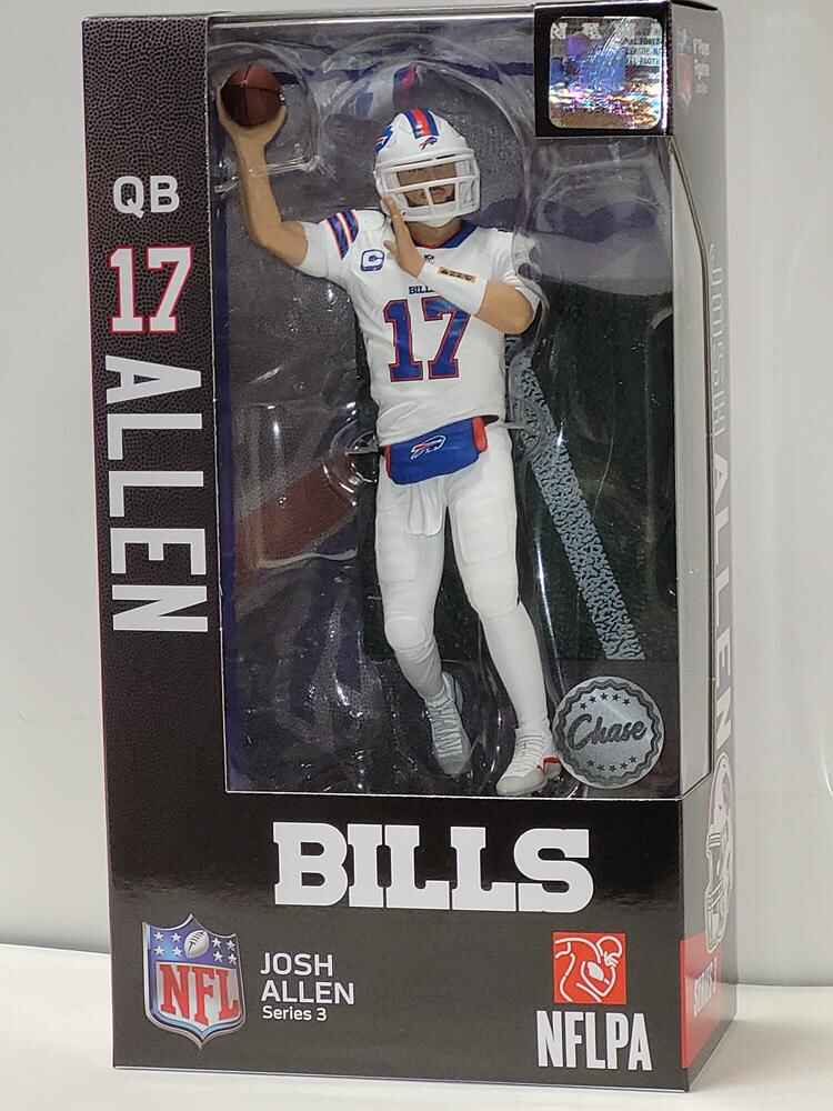NFL Football Series 3 Josh Allen Buffalo Bills Chase 7 Inch Action Figure - figurineforall.ca