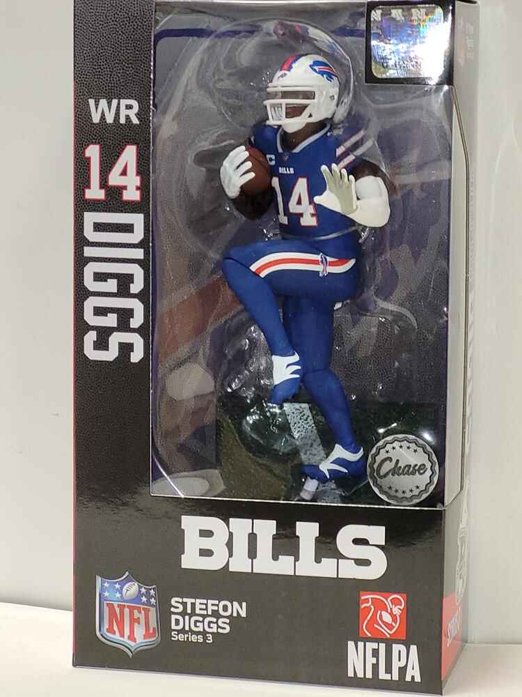 NFL Football Series 3 Stephon Diggs Buffalo Bills Chase 7 Inch Action Figure - figurineforall.ca