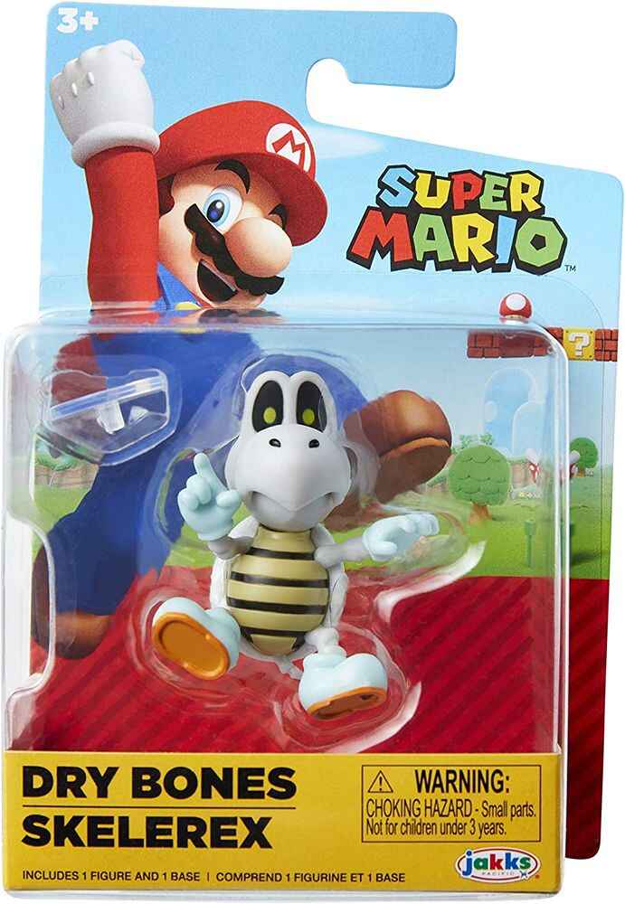 Super Mario Dry Bones 2.5 Inch Action Figure