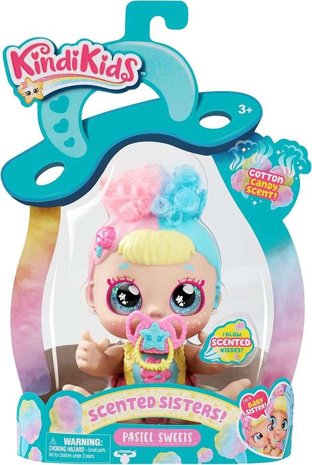 Kindi Kids Season 6 Scented Baby Sister Pastel Sweets 6.5 Inch Doll - figurineforall.com
