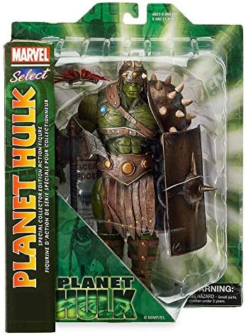 Marvel Select Planet Hulk 10 Inch Action Figure (comic version) - figurineforall.ca