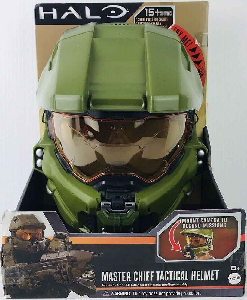 Halo Master Chief Tactical Roleplay Cosplay Helmet