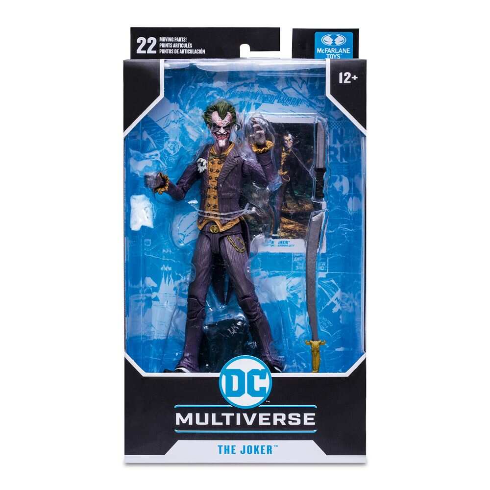 DC Multiverse Gaming Wave 8 Batman: Arkham City - The Joker (Infected) 7 Inch Action Figure - figurineforall.ca