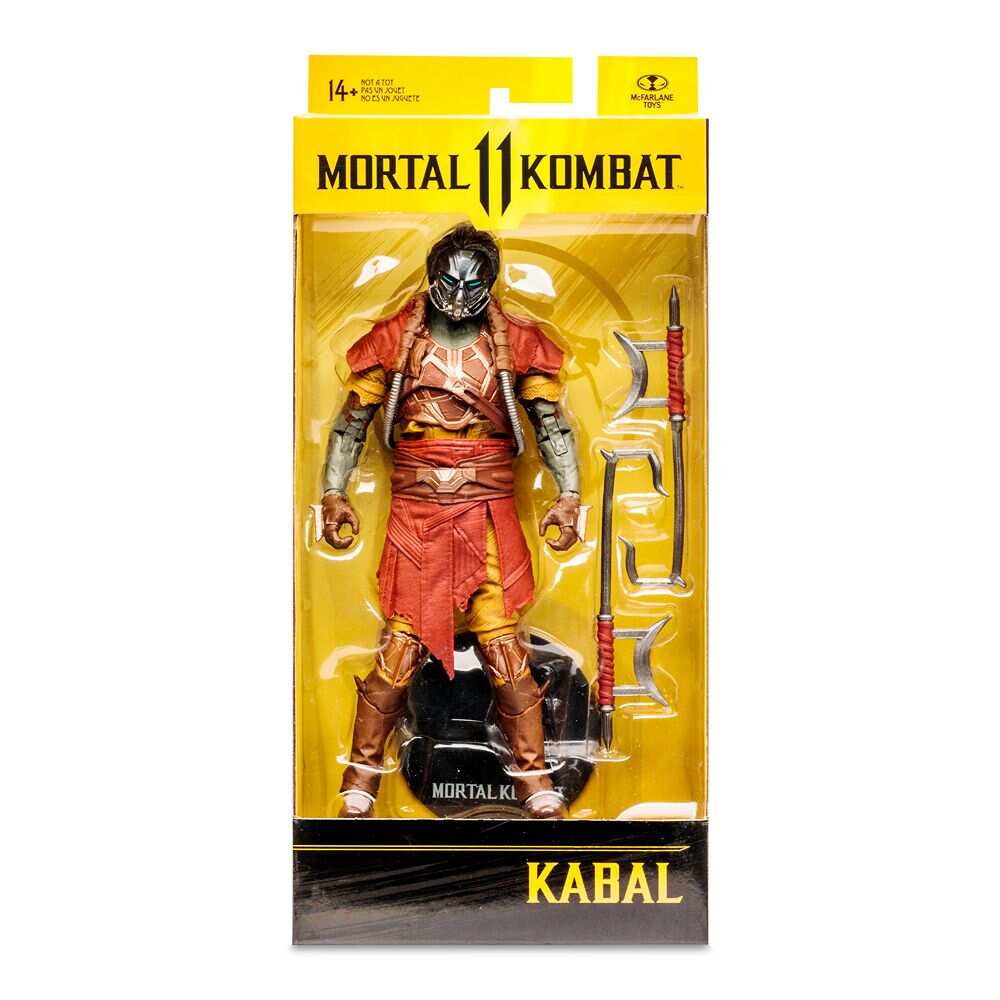 Mortal Kombat 11 Wave 10 Kabal (Rapid Red) 7 Inch Action Figure - figurineforall.ca
