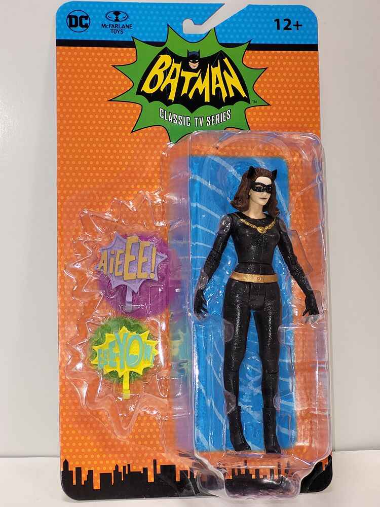 Batman DC Retro 66 Classics TV Series 1960s Wave 4 Catwoman Julie Newmar SDCC Gold Label  6 Inch Action Figure - figurineforall.ca