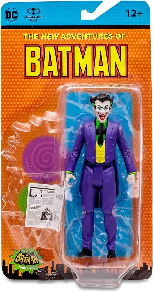 Batman DC Retro 66 Classics TV Series 1960s Wave 9 Joker (The New Adventures of Batman) 6 Inch Action Figure