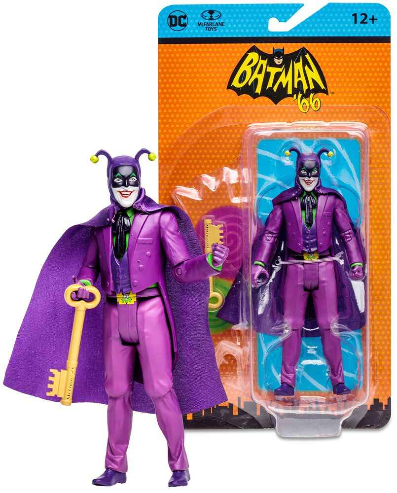 Batman DC Retro 66 Classics TV Series 1960s Wave 8 The Joker (Comic) 6 Inch Action Figure - figurineforall.ca