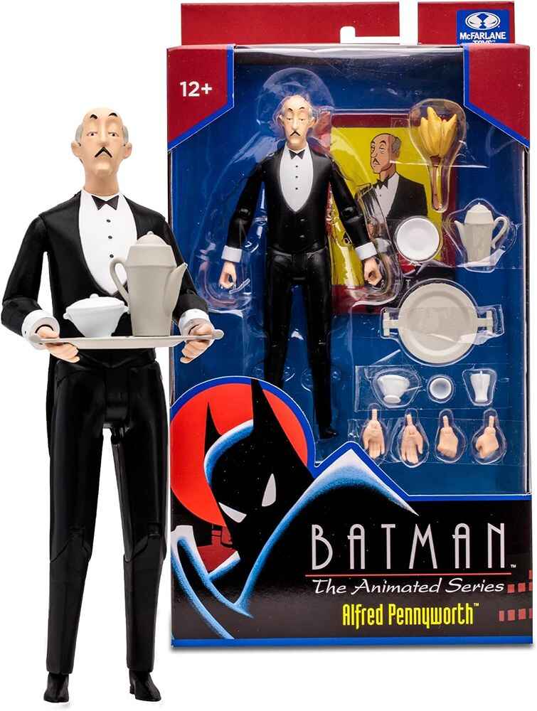 DC Direct Batman The Animated Series Wave 1 - Alfred Pennyworth 6 Inch Action Figure