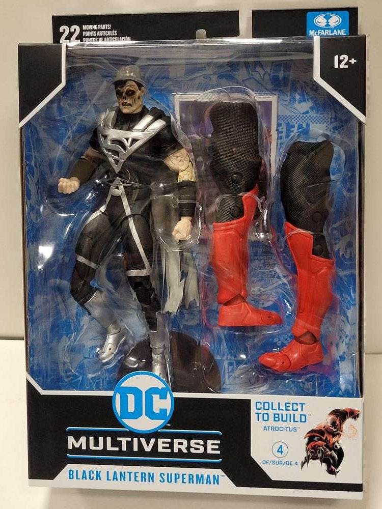 DC Multiverse Comics Build-A Red Lantern Atrocitus - Superman 7 Inch Action Figure - figurineforall.ca