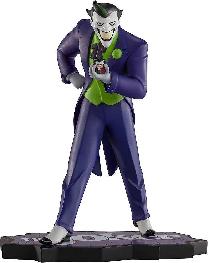 DC Collectibles The Joker Purple Craze - The Joker 7.5 Inch Statue by Bruce Timm - figurineforall.ca