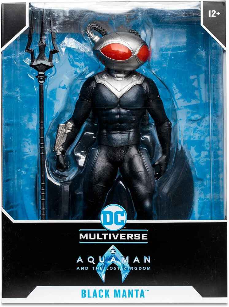 DC Multiverse Aquaman and The Lost Kingdom Black Manta 12 Inch Statue - figurineforall.ca