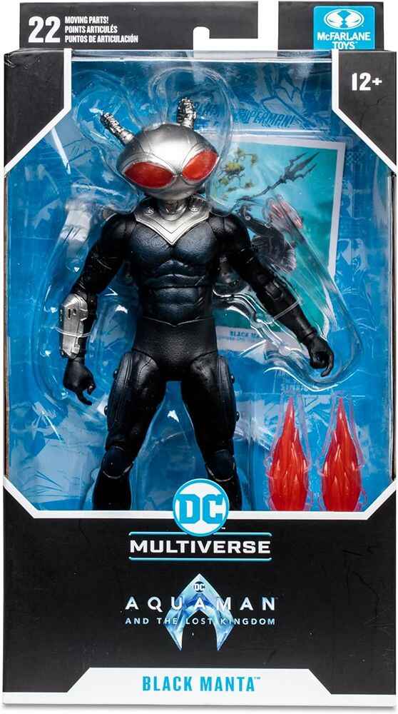 DC Multiverse Aquaman and The Lost Kingdom Black Manta 7 Inch Action Figure - figurineforall.ca