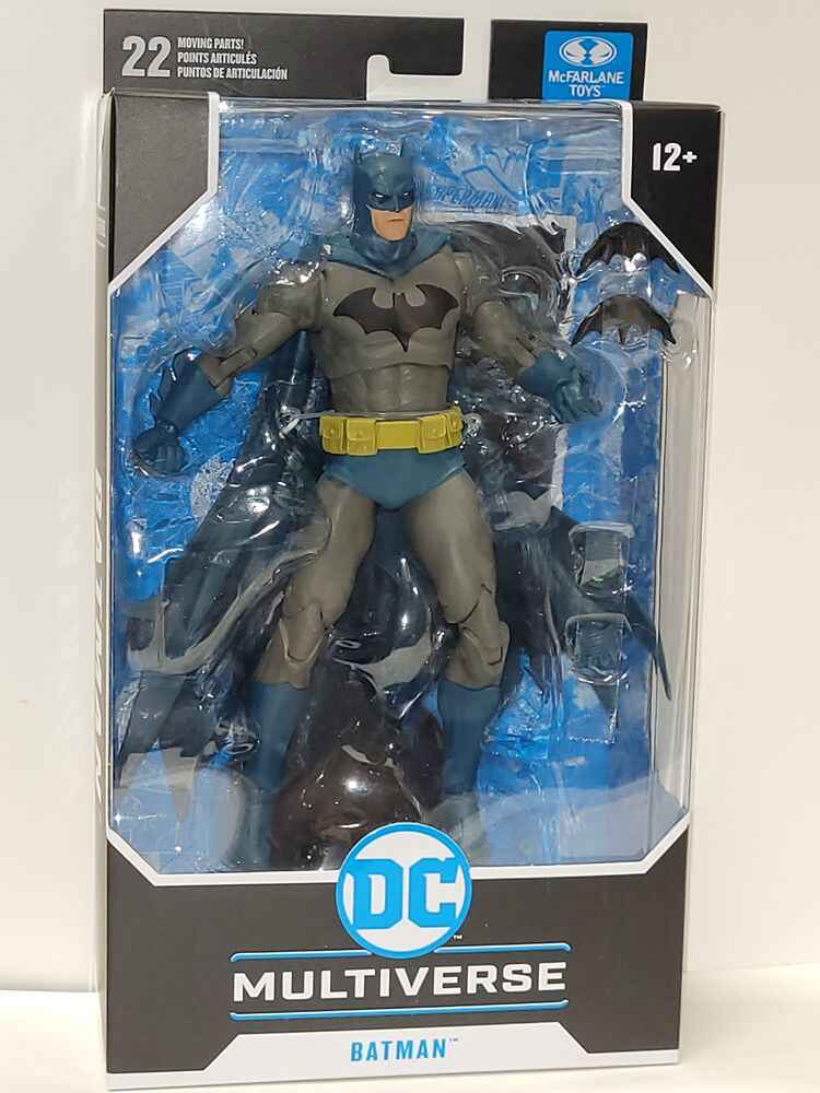 DC Multiverse Comic Hush Batman (Blue/Grey Variant) 7 Inch Action Figure - figurineforall.ca