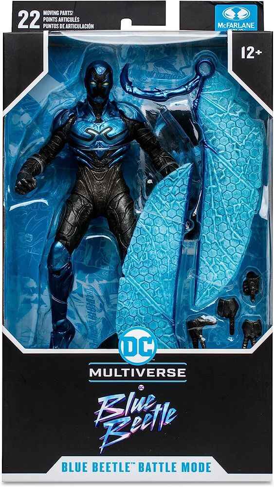 DC Multiverse Blue Beetle Movie Blue Beetle (Battle Mode) 7 Inch Action Figure