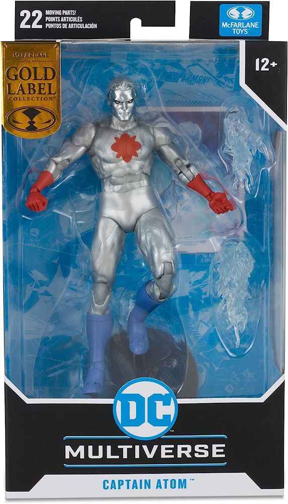 DC Multiverse Captain Atom (New 52) (Gold Label) 7 Inch Action Figure - figurineforall.ca