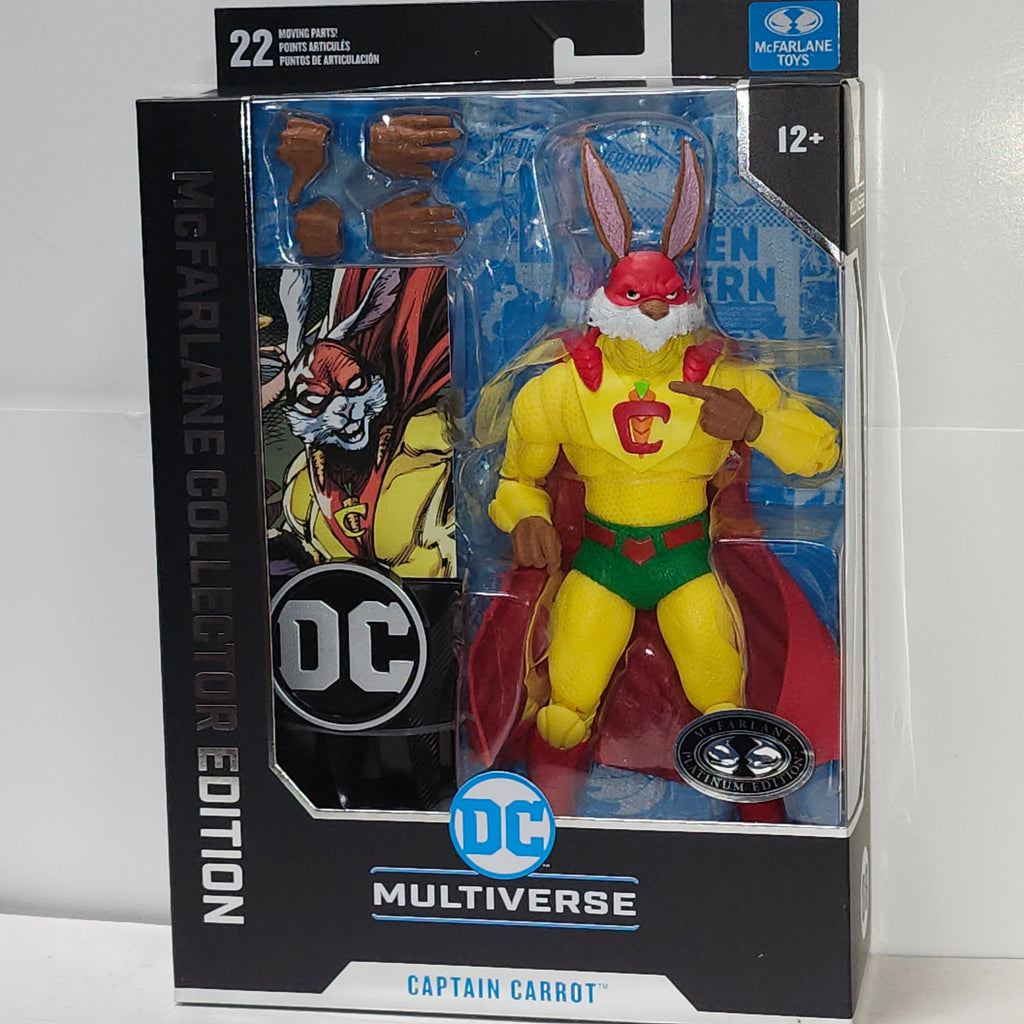 DC Multiverse Collector Edition Wave 3 Captain Carrot (Justice League Incarnate) 7 Inch Platinum Action Figure