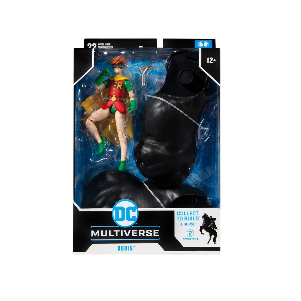 DC Multiverse The Dark Knight Returns Build-A Figure Batman Horse Robin 7 Inch Action Figure - figurineforall.ca