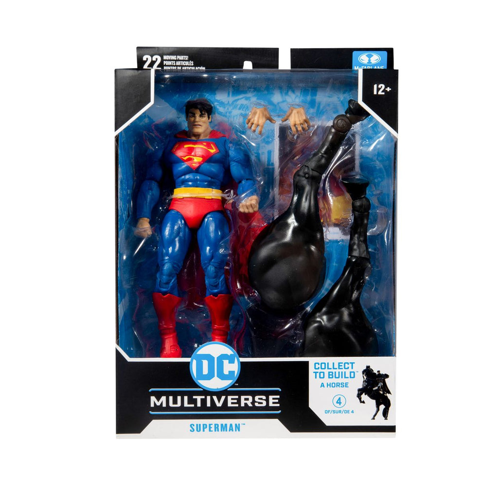 DC Multiverse The Dark Knight Returns Build-A Figure Batman Horse Superman 7 Inch Action Figure - figurineforall.ca