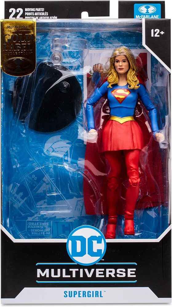 DC Multiverse DC Rebirth Supergirl (Gold Label) 7 Inch Action Figure - figurineforall.ca