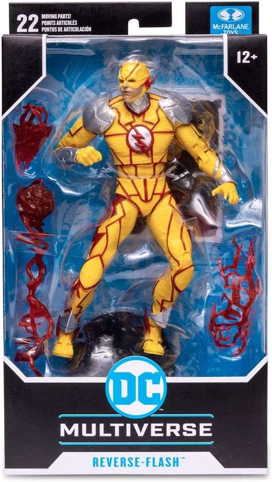 DC Multiverse Gaming Injustice 2 Reverse Flash 7 Inch Action Figure - figurineforall.ca