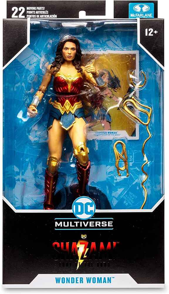 DC Multiverse Shazam! Fury of The Gods Movie Wonder Woman 7 Inch Action Figure - figurineforall.ca