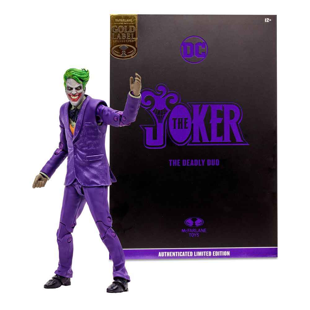 DC Multiverse The Joker (The Deadly Duo) Gold Label 7 Inch Action Figure