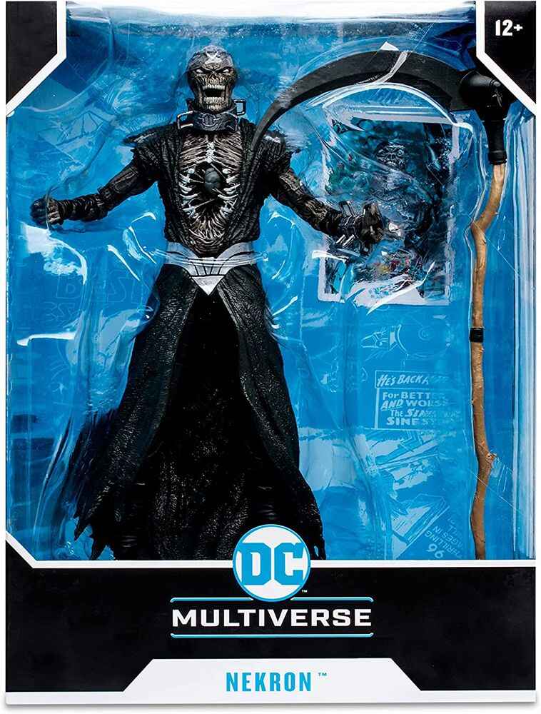 DC Multiverse Comic Blackest Night Nekron Megafig 10 Inch Action Figure - figurineforall.ca