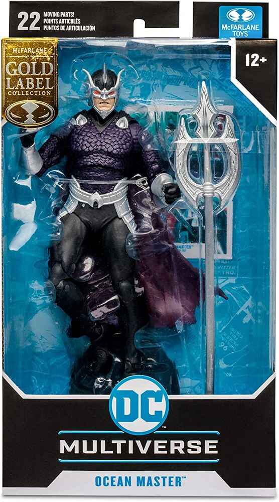 DC Multiverse Comics Ocean Master Gold Label 7 Inch Action Figure - figurineforall.ca