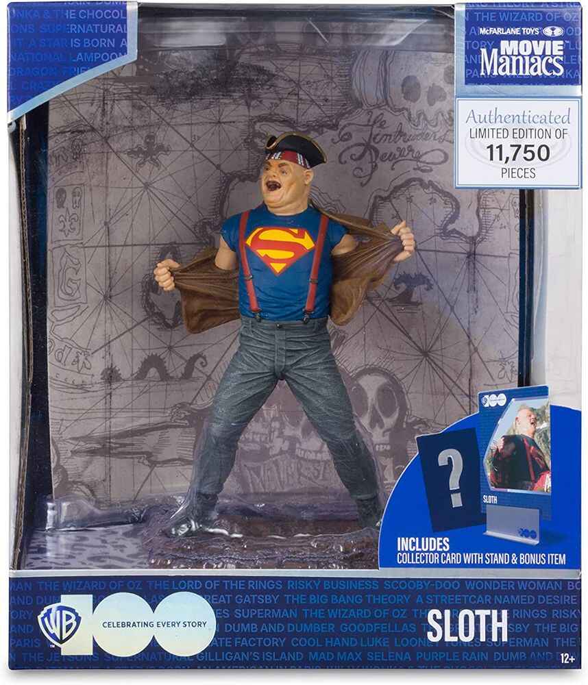 Movie Maniacs WB:100 Wave 2 - Sloth (The Goonies) 6 Inch Posed Figure - figurineforall.ca