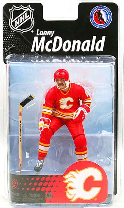 NHL Hockey Series Exclusive - Lanny Mcdonald Calgary Flames 6 Inch Action Figure - figurineforall.ca