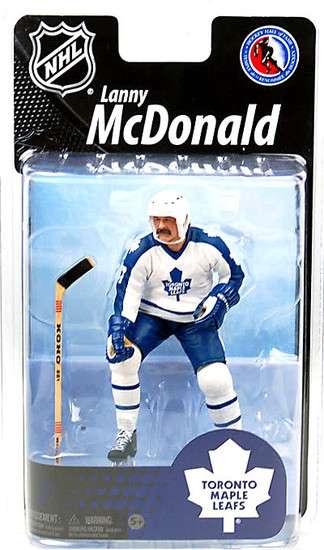 NHL Hockey Series Exclusive - Lanny Mcdonald Toronto Maple Leafs 6 Inch Action Figure - figurineforall.ca