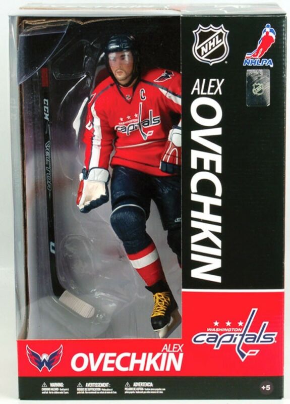 NHL Hockey Series 12 Inch - Alex Ovechkin Washington Capitals Red Jersey 12 Inch Action Figure - figurineforall.ca