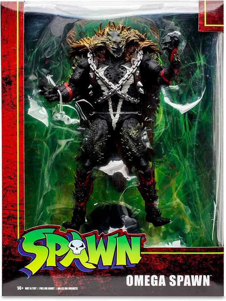 Spawn Comic Series Deluxe Omega Spawn Megafig Action Figure