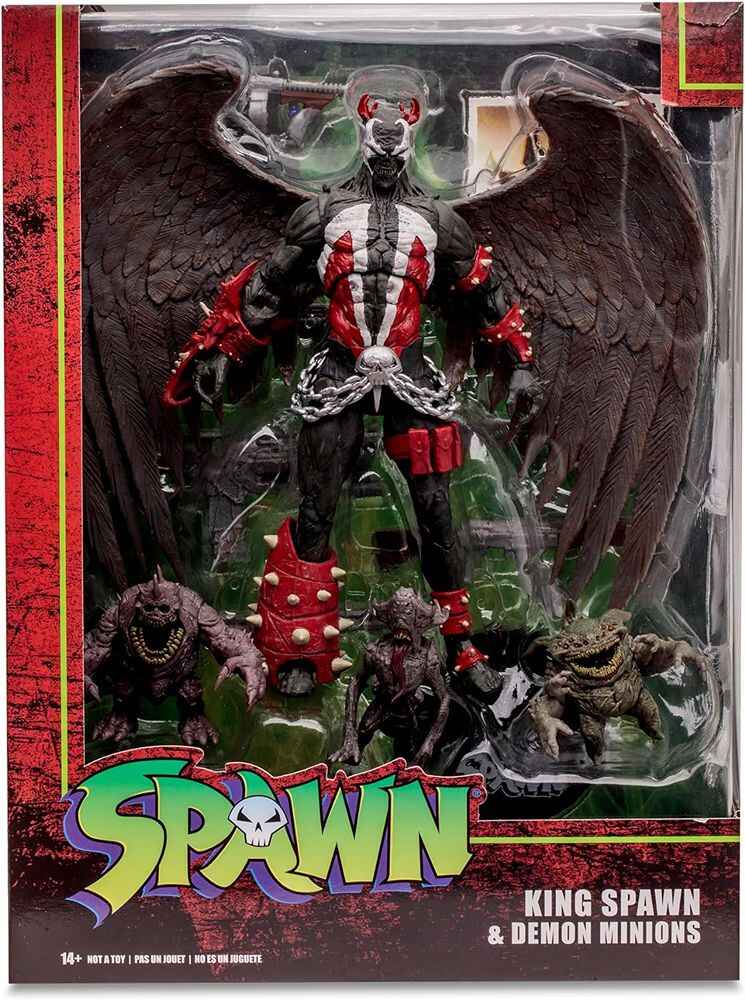Spawn Comic Megafig King Spawn and Minions 7 Inch Scale Action Figure
