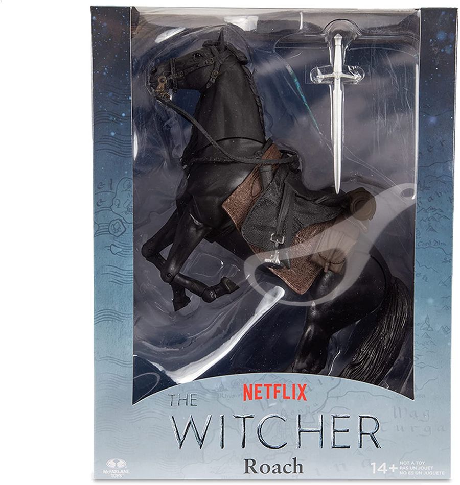 The Witcher Netflix Wave 2 Roach MegaFig Action Figure Season 2 - figurineforall.com