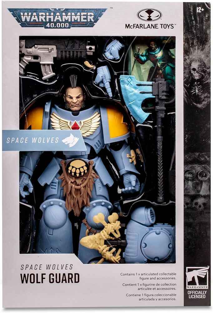 Warhammer 40,000 Wave 7 Space Wolves World Guard 7 Inch Action Figure
