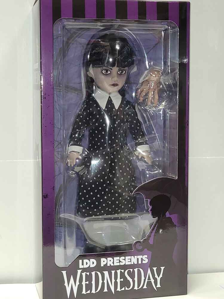 Living Dead Doll Presents Wednesday Addams 10 Inch Doll - figurineforall.ca