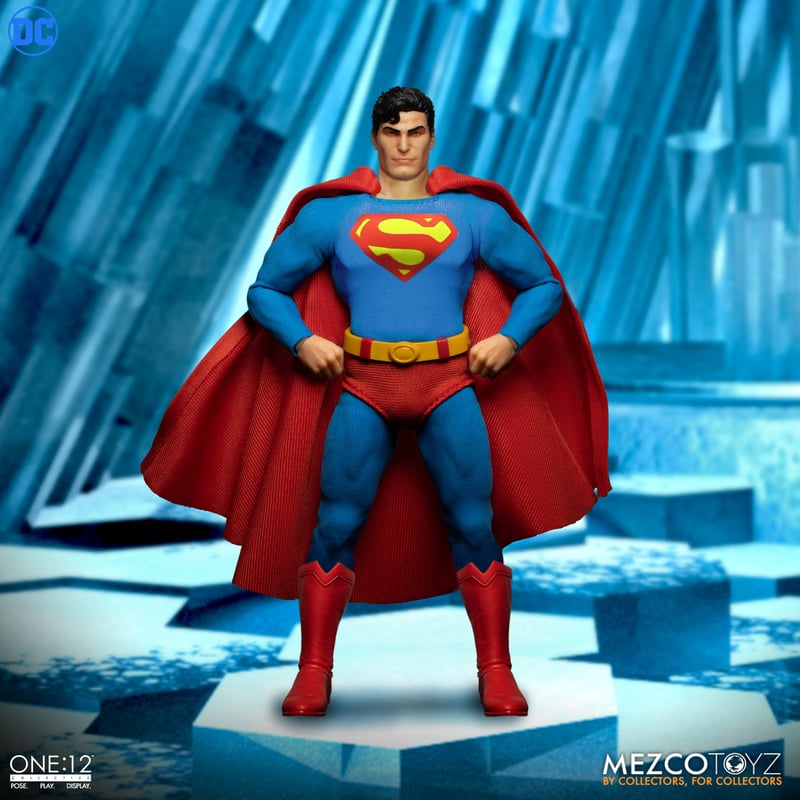One:12 Collective - Superman DC Man of Steel Edition Tin 1/12 Scale Action Figure - figurineforall.ca