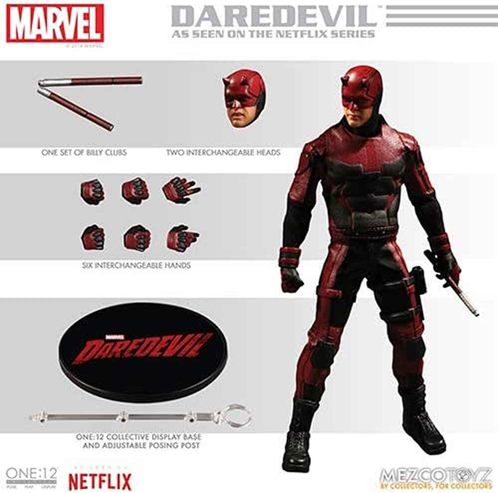 One-12 Collective Marvel Daredevil Netflix 6 Inch 1/12 Action Figure