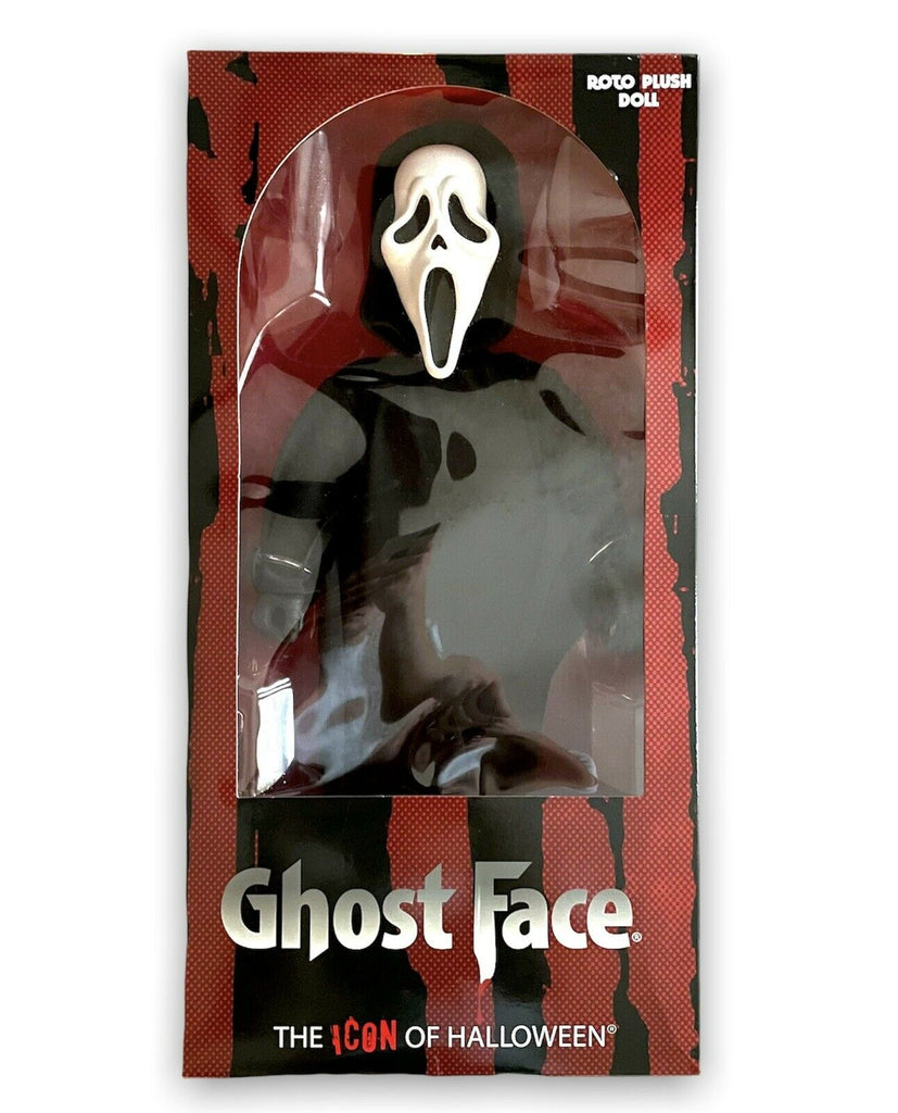 Mezco Design Series Scream Roto Ghost Face 18 Inch Plush Soft Doll Ghostface - figurineforall.com